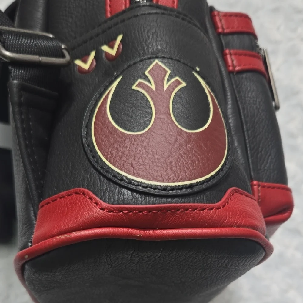 Disney Star Wars Black & Red Mini Backpack by Loungefly